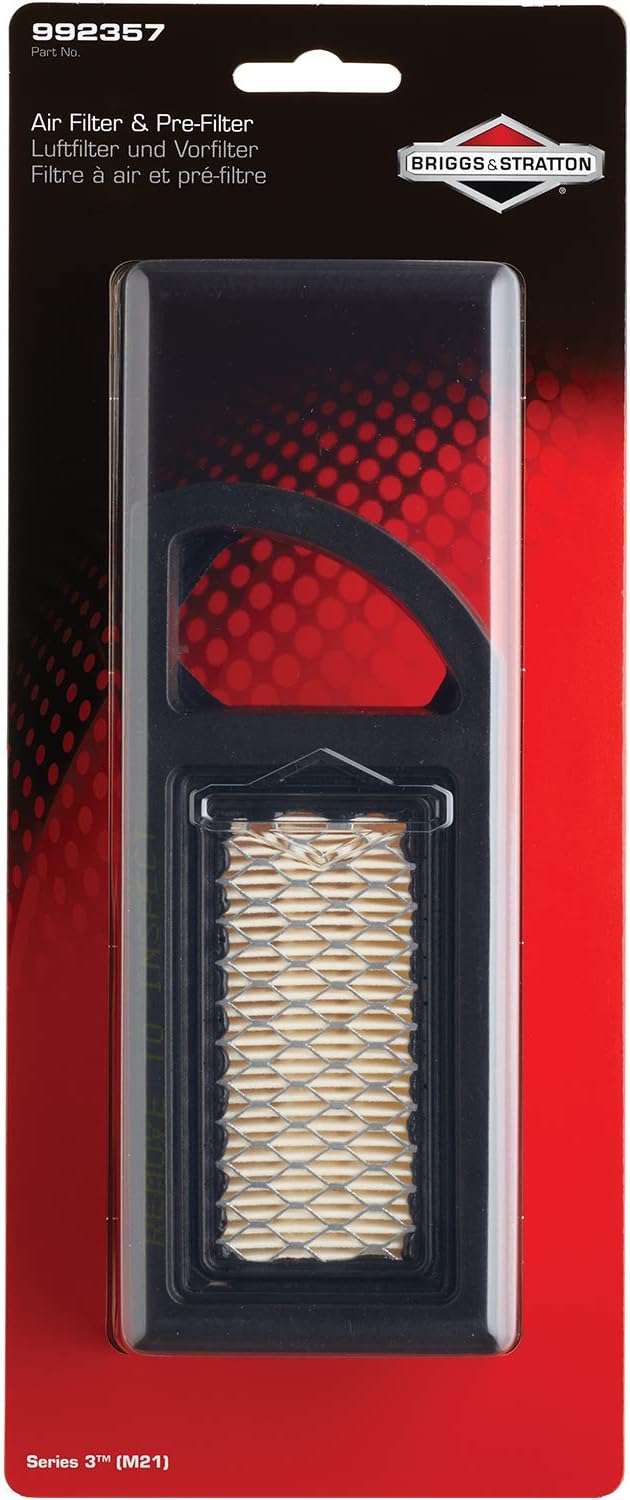Briggs Stratton Filtre à Air Et Pré-filtrage. Regards. 3 (M21