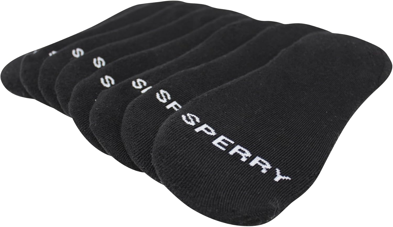 Sperry Men's Cushioned No Show Socks 8-Pack – Moisture-Wicking, Non-Slip Fit, Low Cut Ankle Socks for Everyday Wear - Image 5