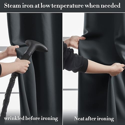 Miniatura 4 de Rutterllow - Cortinas opacas con ojales, 2 paneles