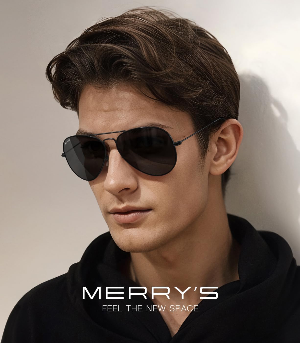 MERRY'S Classic Polarized Aviator Sunglasses for Men Women S6025 - Image 2