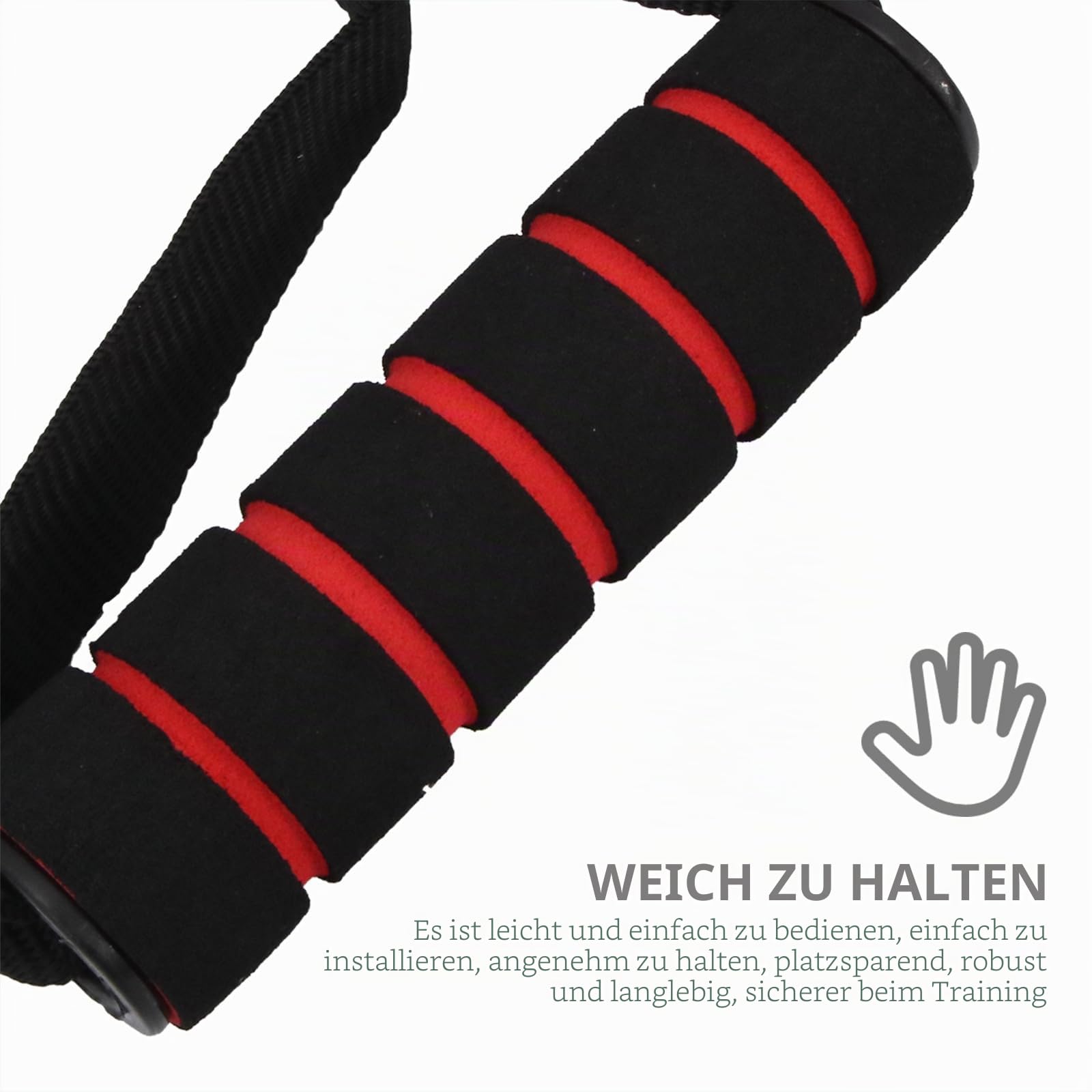 BESPORTBLE Fitness Seilzug Kabel Trizepsseil Brust Expander Kabel Kraft Muskel Training Kabel Maschine Befestigung für Home Gym