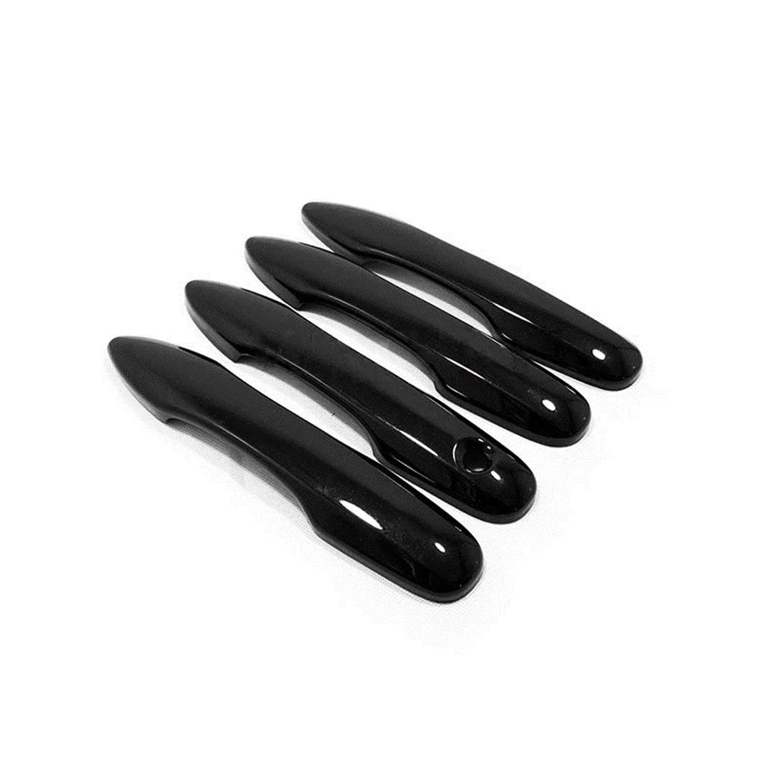 BQWYEDPL Black! Handles Cover Trim fit for Toyota fit for Corolla E210 2019-2024 Car Accessories Stickers Car Door Latch Handle(1 Hole)