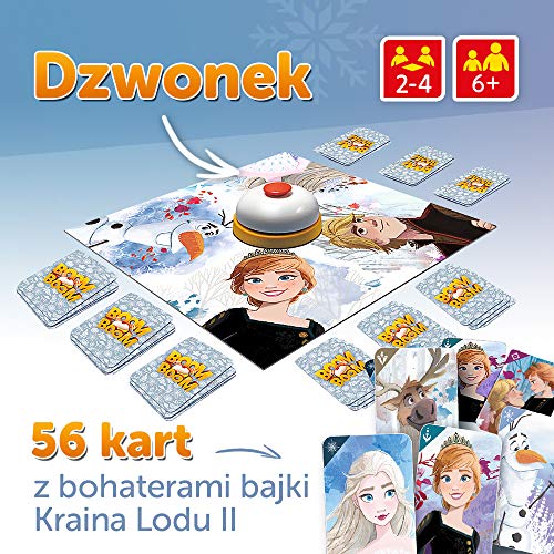 Trefl, Boom Boom Lodu, Dynamic Family Game, Wind Chime, Fun for the Whole Family Bohden Fairy Tale Game Frozen - Image 2