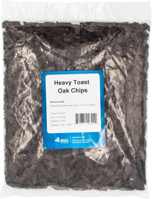 Oak Chips - Dark Toast American 1lb