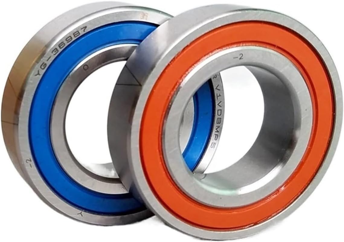 Bearings, 1pcs 7008 7008AC 2RZ P4 DF A 40x68x15 40x68x30 Sealed Angular Contact Bearings Speed Spindle Bearings CNC ABEC-7,High Hardness and Toughness(DB)
