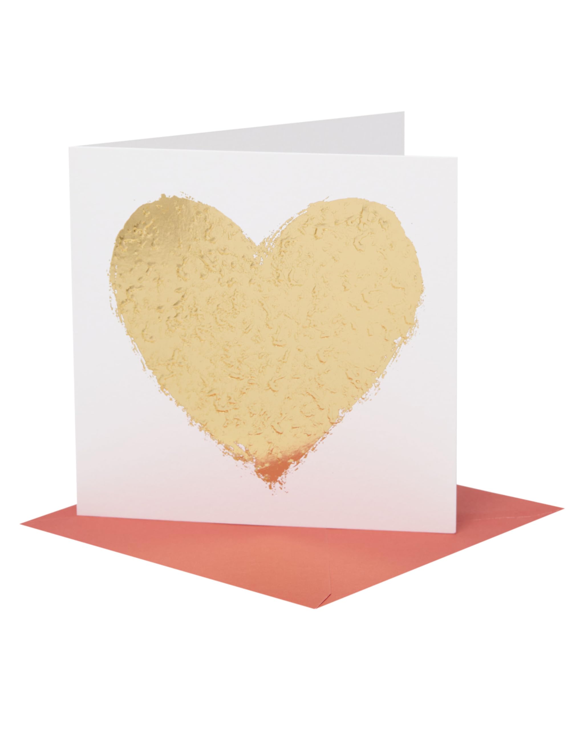 UK Greetings | Valentine's Day Card for The One I Love | I Love You Presents | Her/Him | Floral Heart Design | With Envelope | 165mm x 254mm