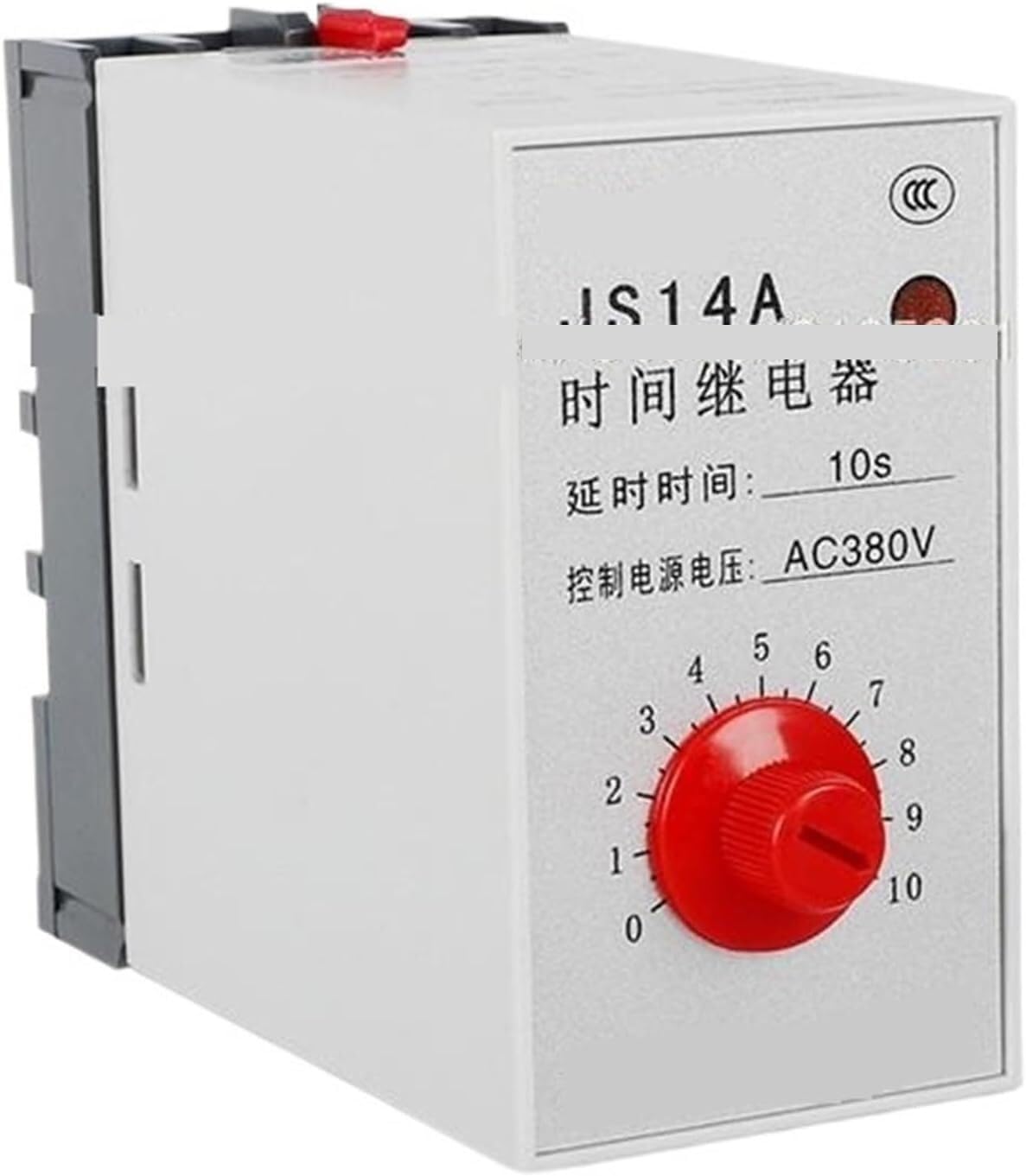 Relais temporisé JS14A DC 24V 6-60S pour contrôle d'automatismes