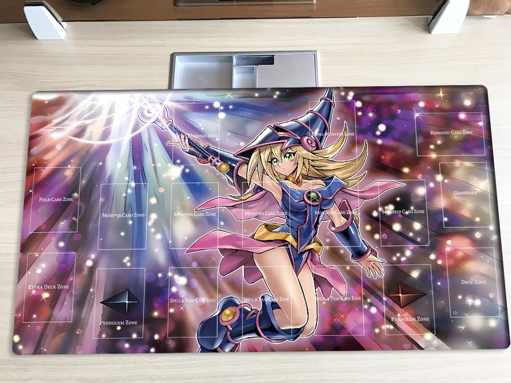 New Mlikemat Playmat Dark Magician Girl TCG CCG OCG Trading Card