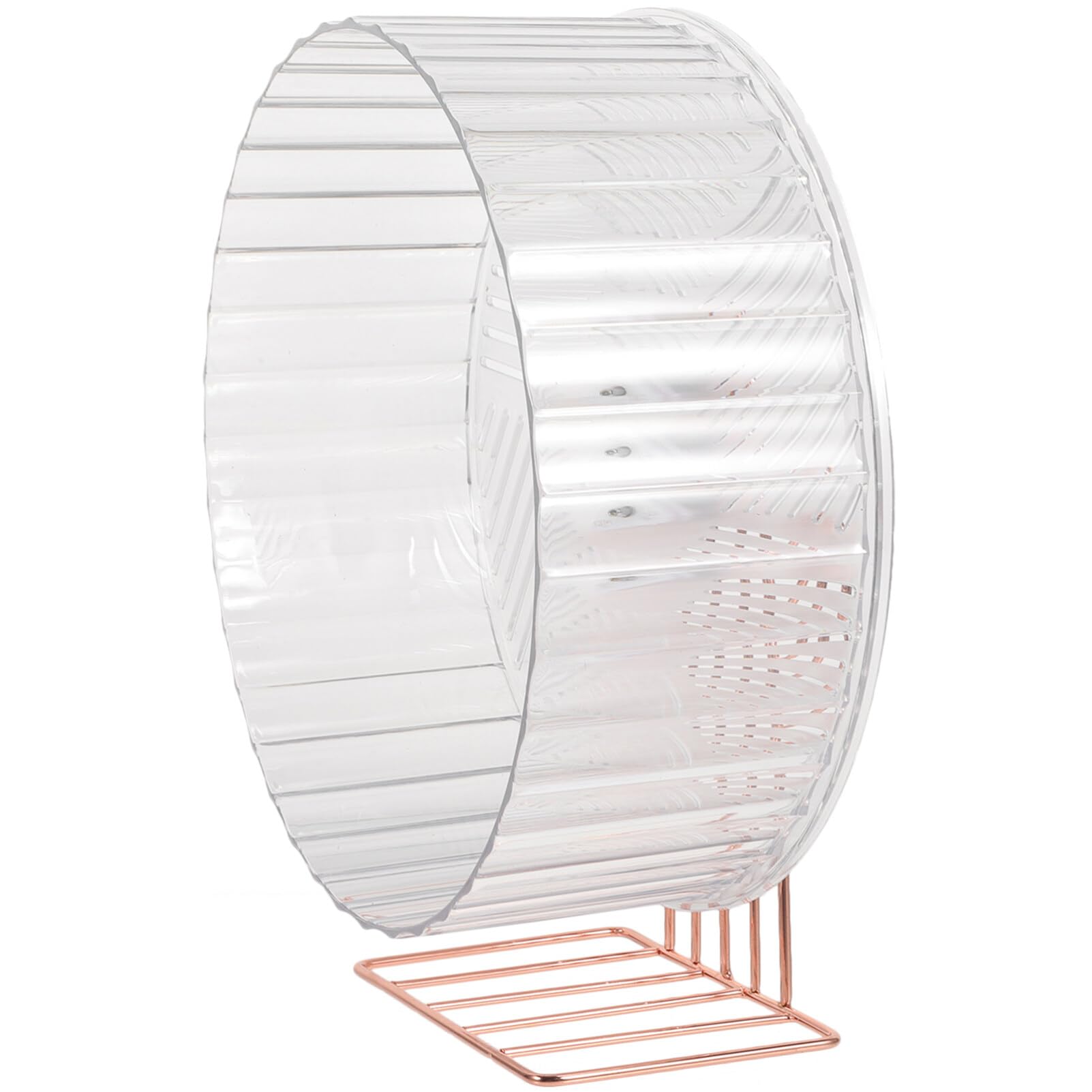 Happyyami Rueda para Hámster Soporte Juguete De Ejercicio para Animales Pequeños para Chinchillas y Ratas Estable y Silenciosa Color Aleatorio