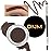 evpct Dark Brown Eyebrow Powder Pomade Gel Shaper Makeup Kit with Dual-ended Brush, Eyebrow Stencil Kit for Women Shaping, Eye Brow Pomade Stencil Shaper Tinting kits for Women Long Lasting Waterproof
