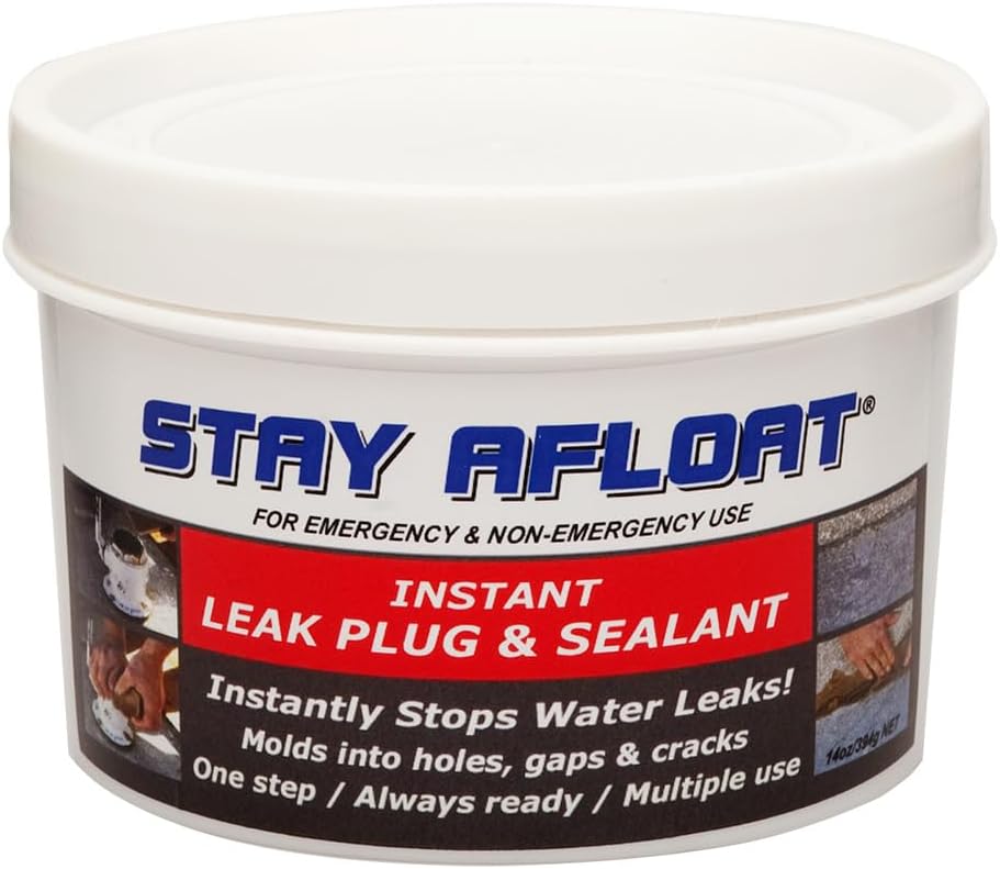 SA-0214 - Aftermarket Replacement Marine Instant Leak Plug and Sealant - 14oz Compatible with Stay Afloat