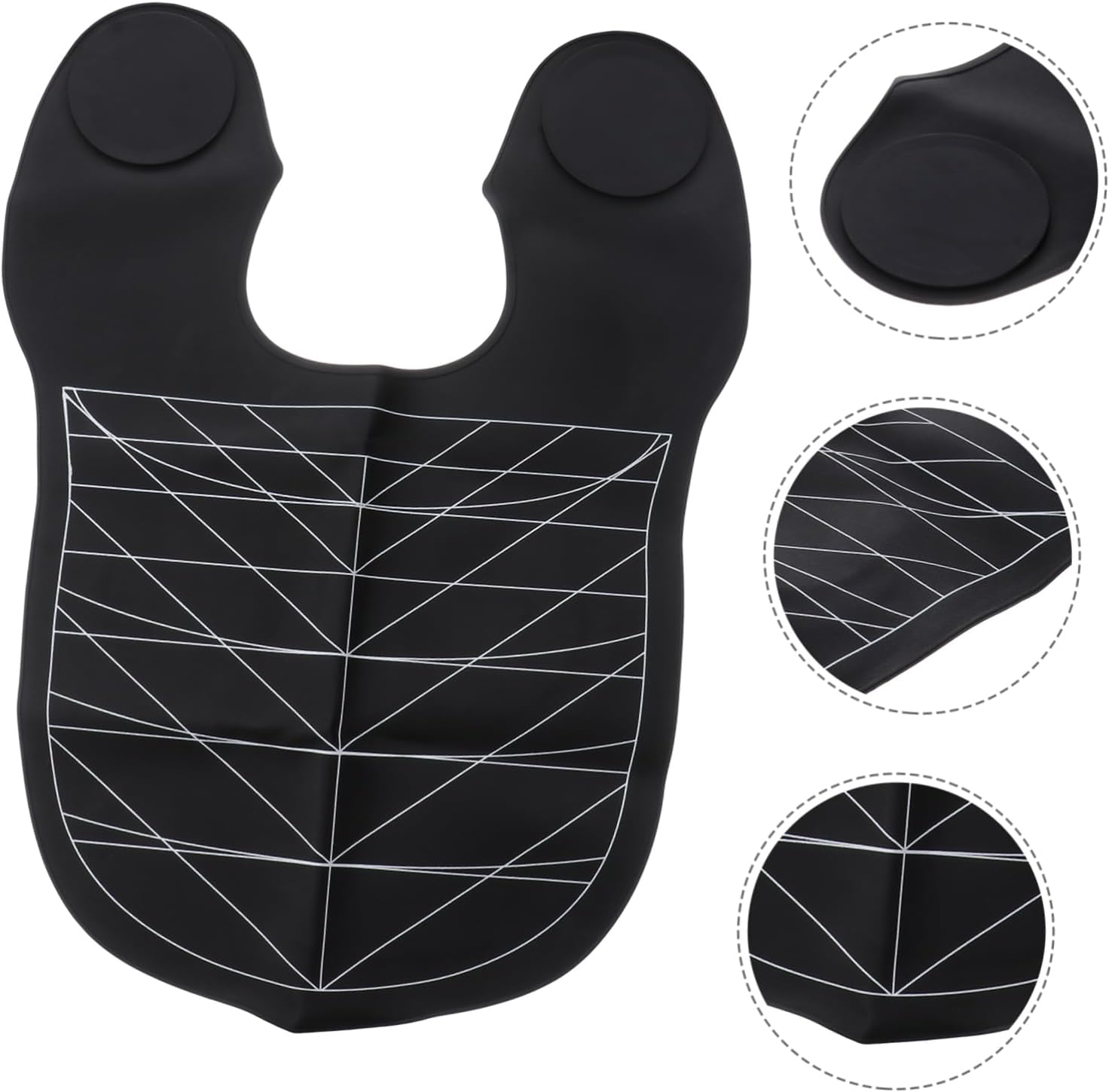 Hair Styling Cape for Clients Salon Smock Haircut Shoulder Mat Hairdressing Tray 1pc Hair Neck Tray Rest