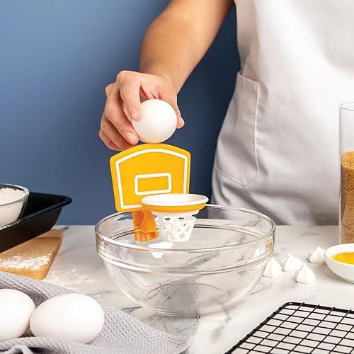 Miniatura 2 de NEW!! Dunk N' Egg Yolk Separator by OTOTO, Egg Separator Funny, Unique Kitchen Gadgets, Cool Kitchen Gadgets, Basketball Gifts, Funny Gifts, Kitchen