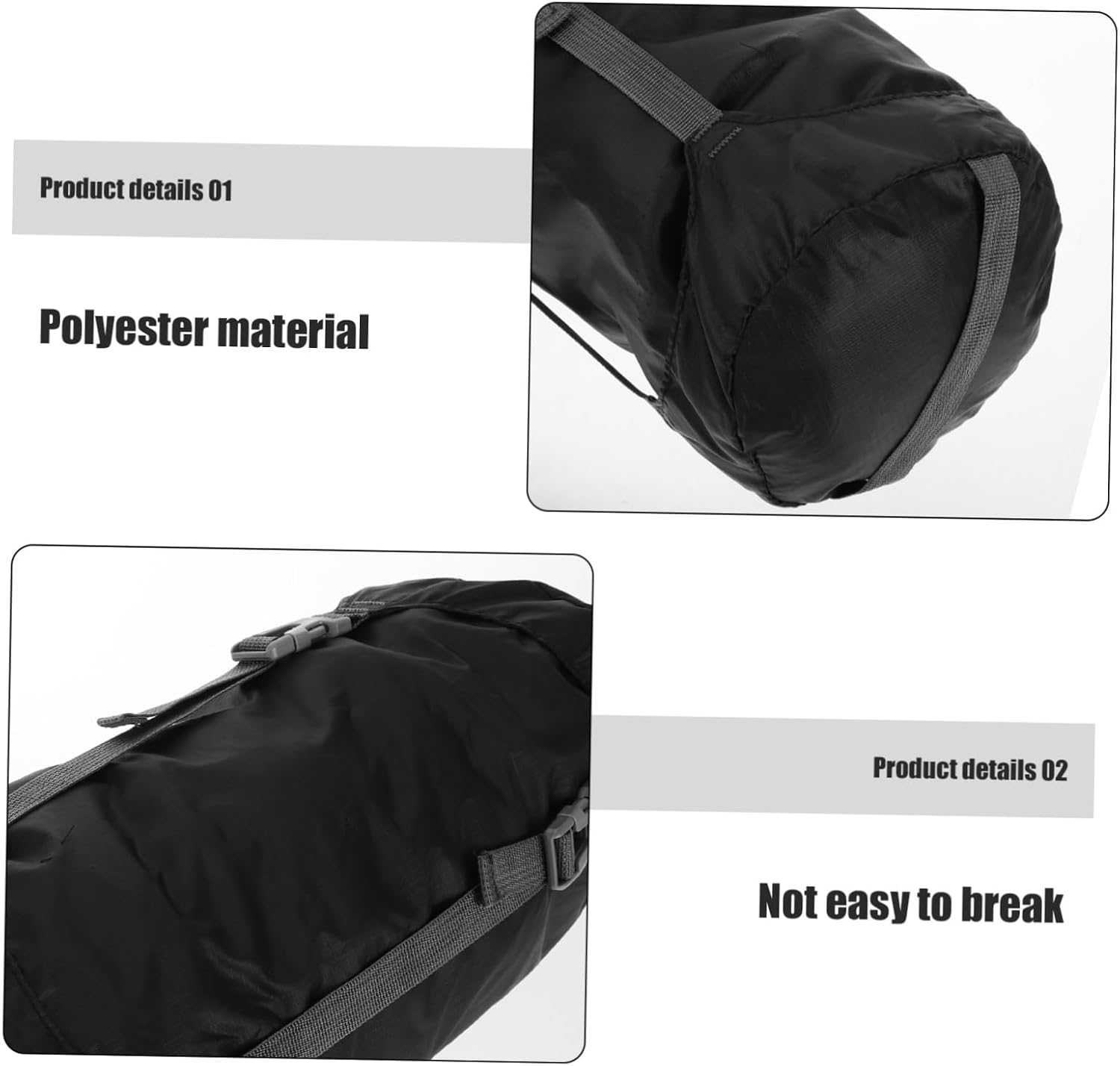 Toddmomy Stuff Sack for Sleeping Bag Compression Sack Space Saving Gear Bag for Backpacking Hiking Camping and Travel Lightweight Storage for Outdoor Essentials