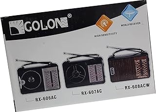 Colon classic mini electric radio - black