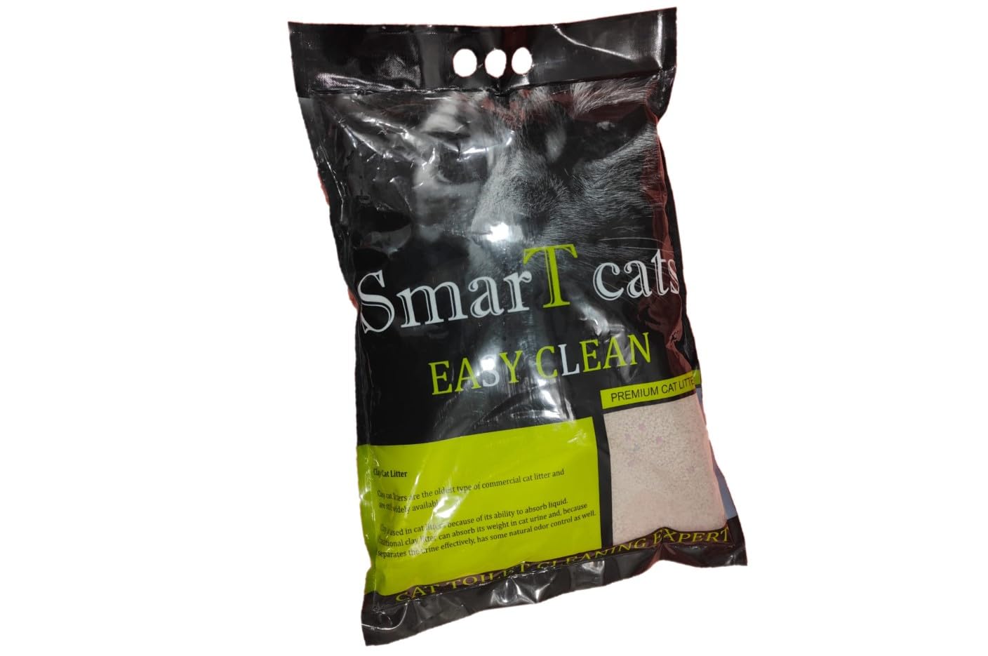 Smarty Pet Premium Clumping Clay Cat Litter, Hard, Non Stick Clumps - Stays Ultra Clean - 99% Dust Free - Easily Scoopable (5kg) (B0CVVZKP2G) Amazon Price History, Amazon Price Tracker