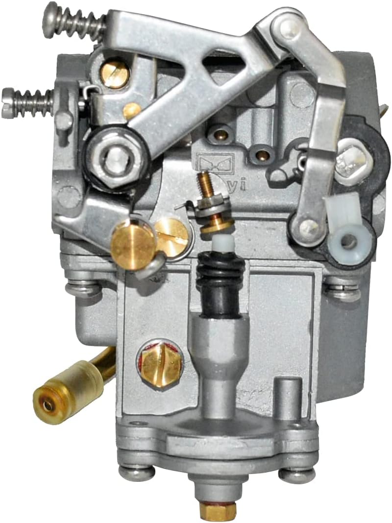Lanigram 3303-895110T01 Carburetor Fit for 2006-2008 8HP 9.9HP 4-Stroke Outboard Motor Replace 303-895110T11 3303-8M0104462 1300-8M0167272
