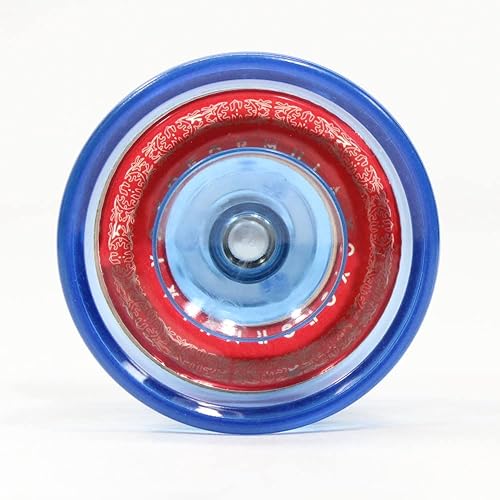 Miniatura 4 de D6 - Yoyó sensible de policarbonato, apto para principiantes (gorra azul y azul)