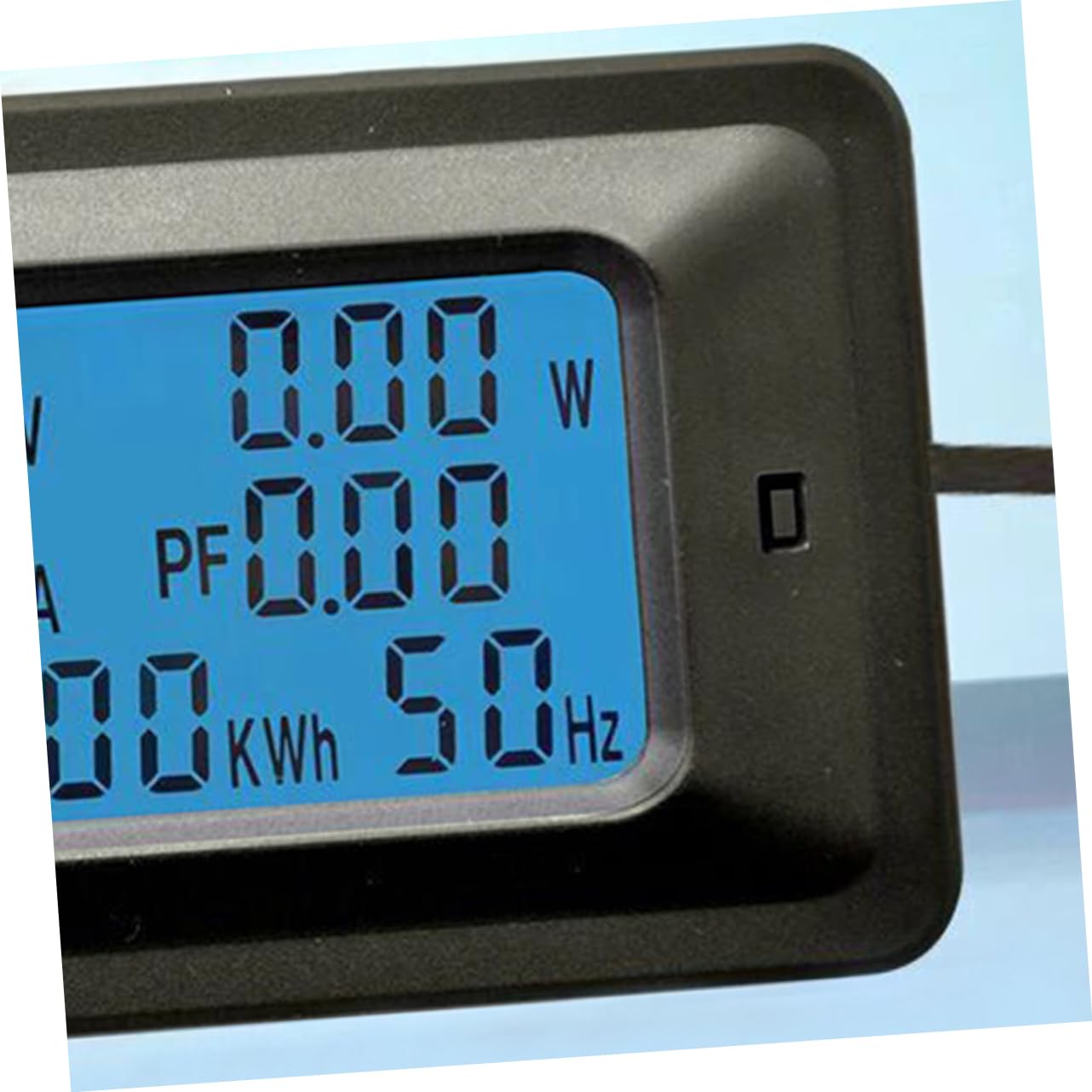 Irfz44n Misuratore di Tensione 20a Contatore Energia Elettrica Digitale 5000w Allarme Sovraccarico per Casa | Allarme Sovraccarico, Misurazione Frequenza e Fattore Potenza, Nero per Tv e Tank