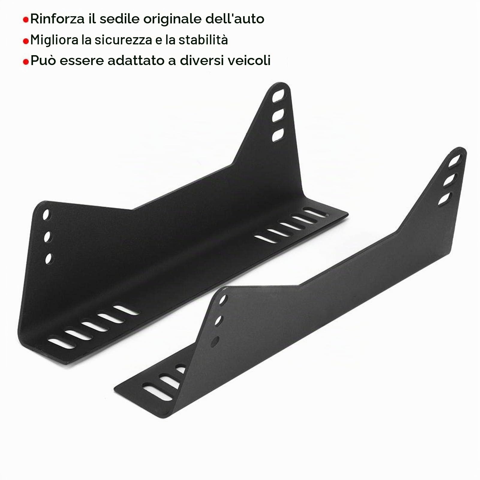 Modifica Sedile avvolgente Accessori per veicoli Supporti laterali Staffe Ricambi auto universali per auto,posto a sedere