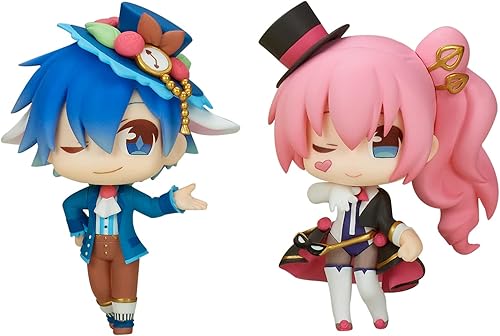 Good Smile Emontoys - Hatsune Miku Trading Figures V3 - Kaito & Megurine Luka