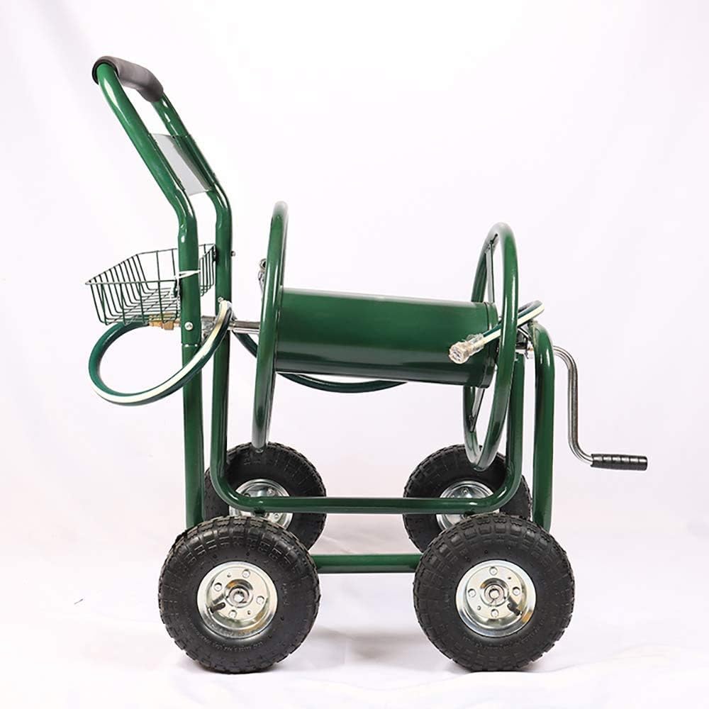 WUAZ Schlauchaufroller Garten Wasserschlauch, 150M Heavy Duty