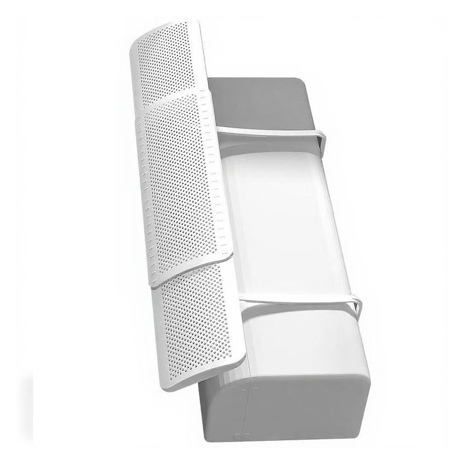 Whegavgko While 1Pcs Universal Wall Mounted Air Conditioning Wind Deflector And Outlet Baffle Anti Direct Blowing Guide