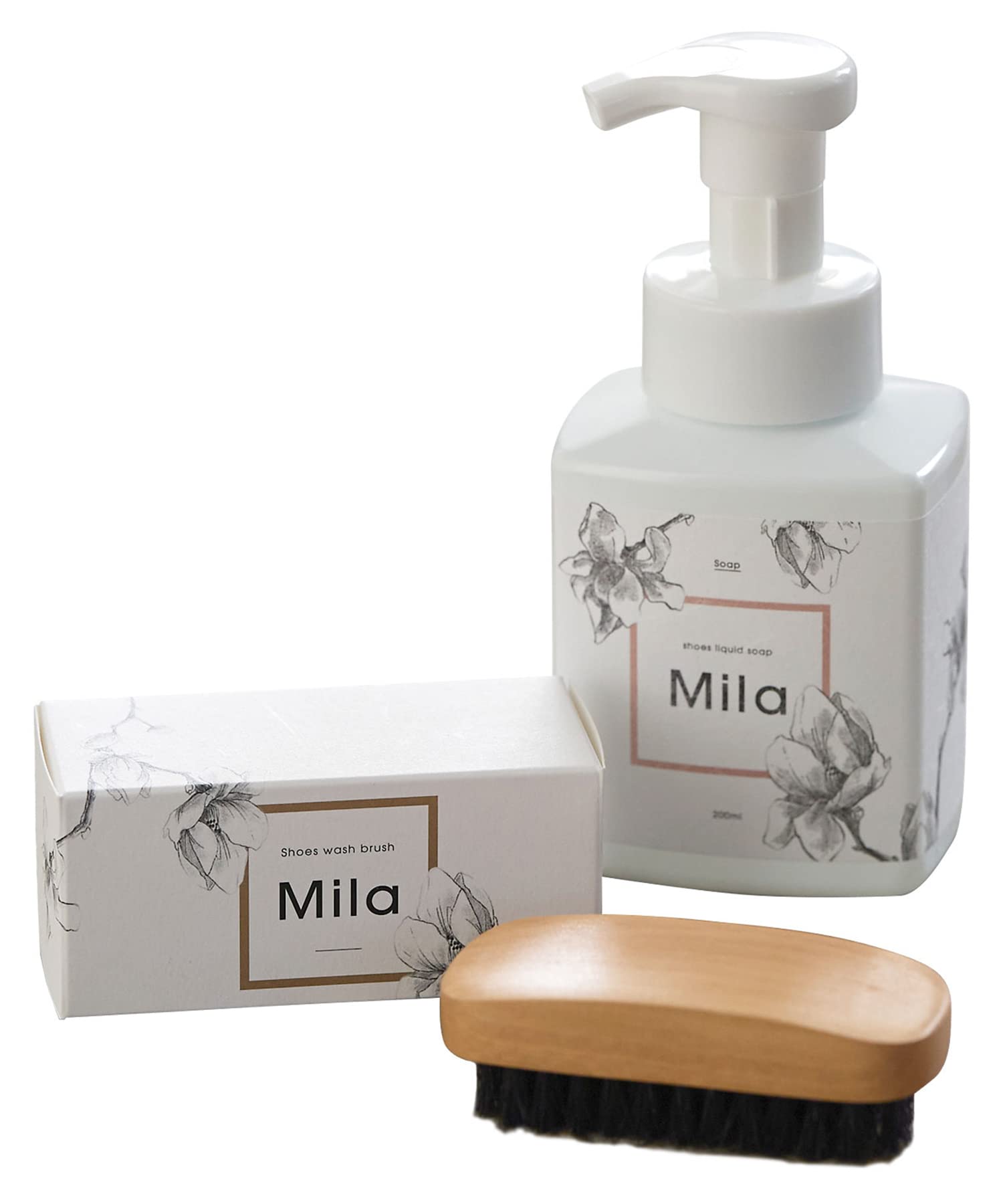 【スマイルSale】【52%OFF】【1,290円】 神戸レタス Mila シューズシャンプー ブラシ付