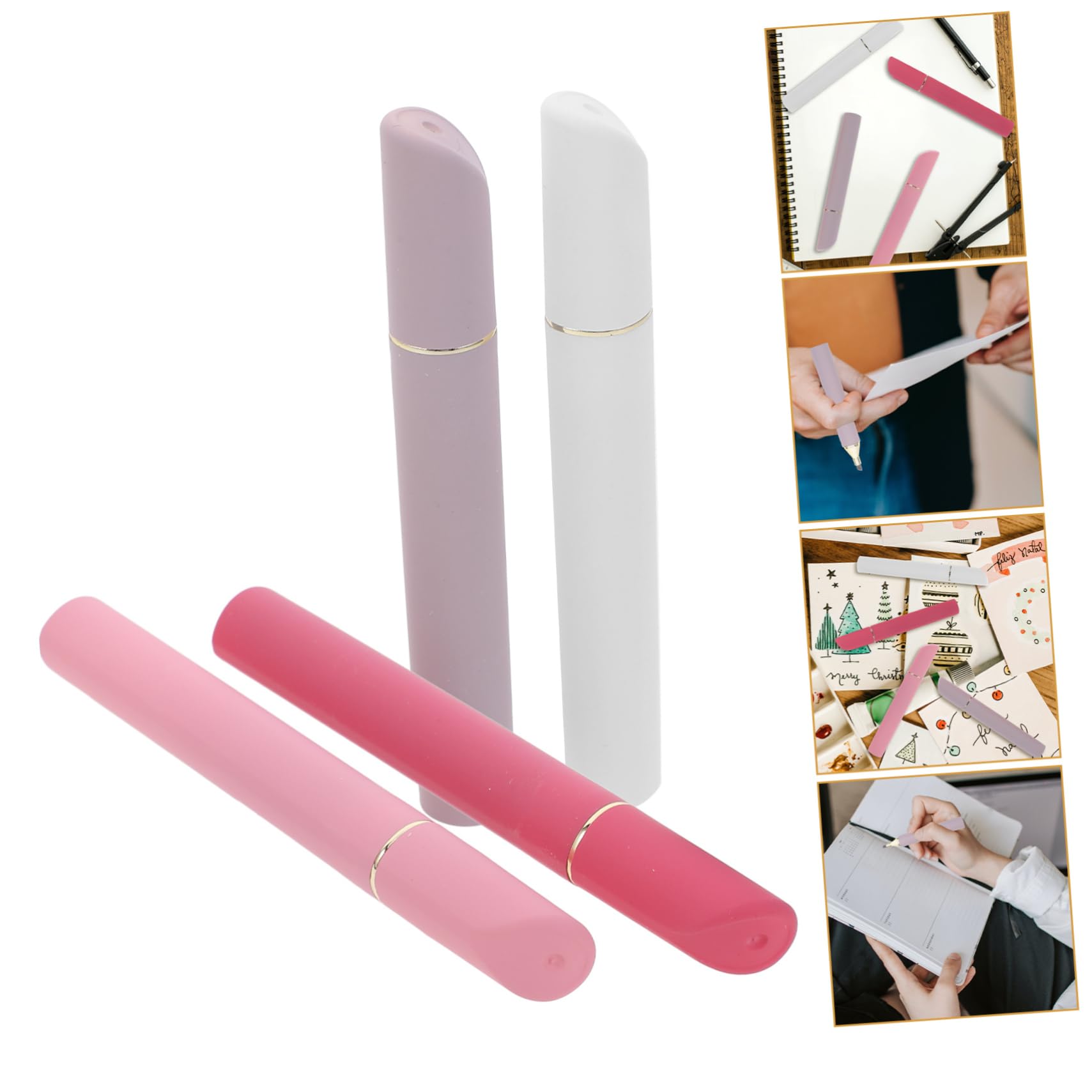 STOBOK 20pièces Marqueurs Fluo Étudiants Stylos De Surlignage Doux Pour Prendre Des Notes Scrapbooking Dessin Couleurs
