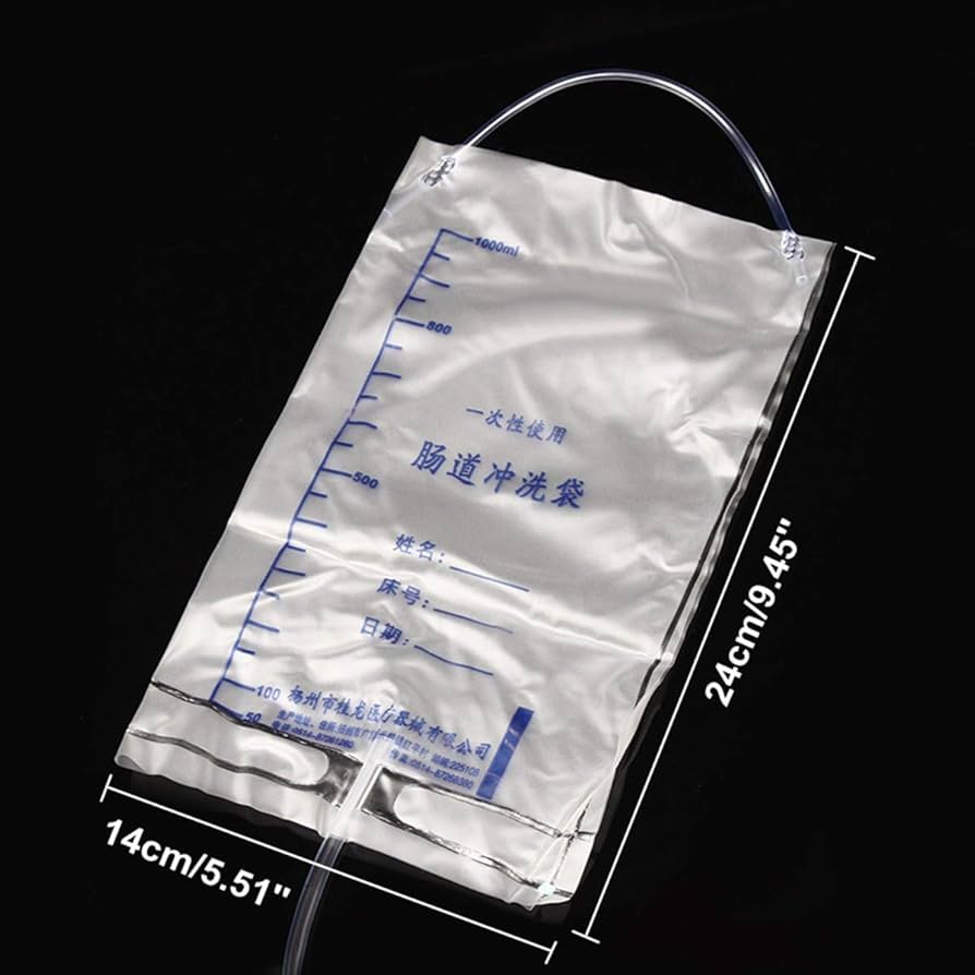 1000cc浣腸 Amazon.co.jp: 20pcs 1000cc浣腸使い捨てコロンデトックスクレンジングキットバッグ : ホーム&キッチン