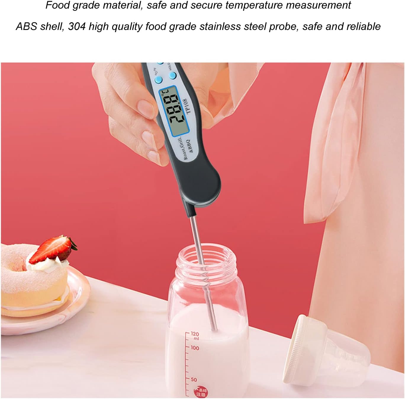 Review Digital Thermometer for Cooking, Instant Read Meat