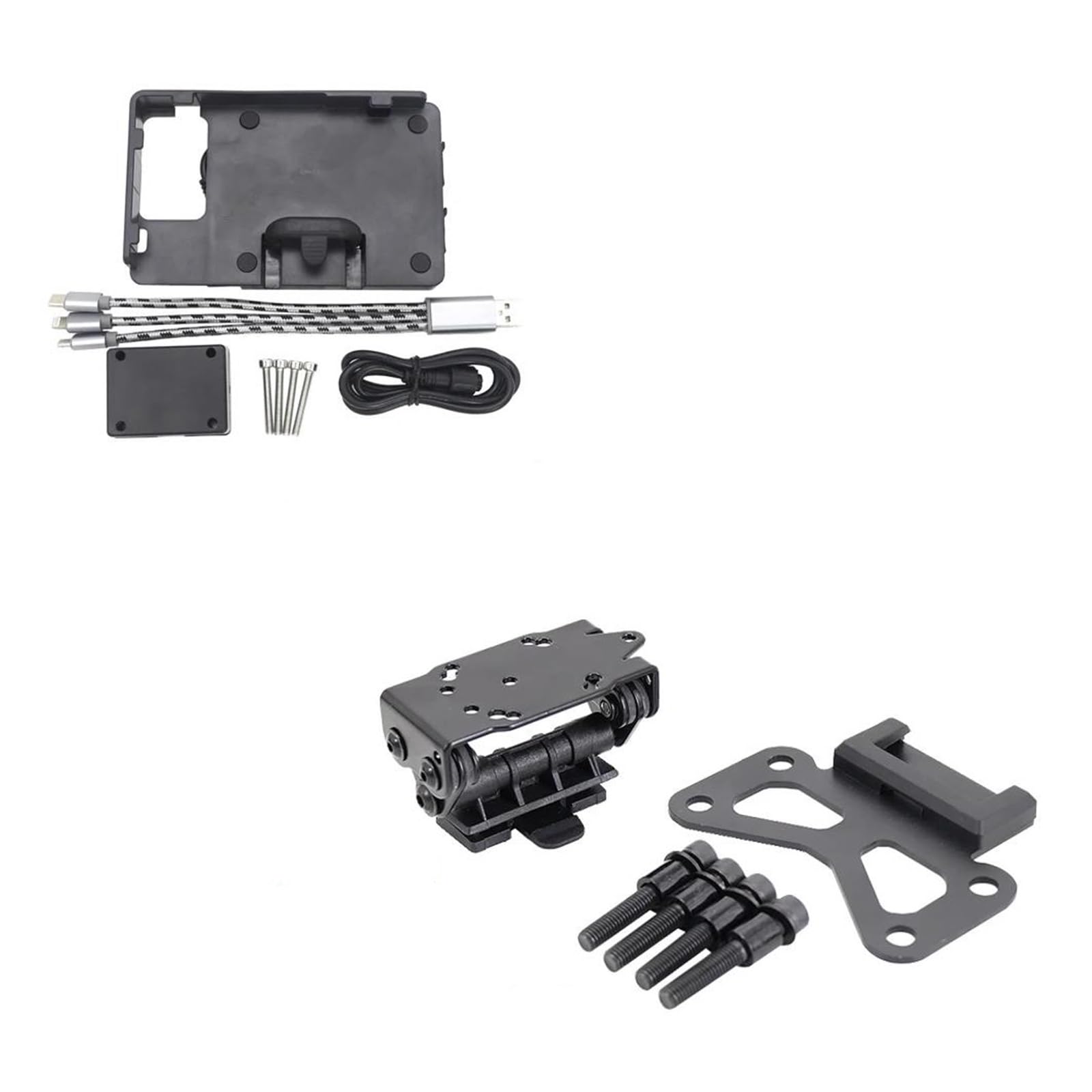 Supporto Per Navigatore/smartphone Con Porta USB Per Moto Per F650GS F700GS F800GS(Style B and C)