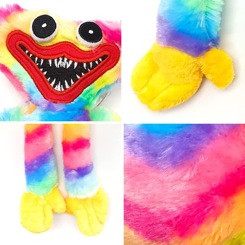 MAGIC SELECT 2x Peluche compatibile con Popy Hugy Wugy e Kissy Missy Christmas Horror Game. Giocattolo di Peluche per Videogiochi della Fabbrica di Giocattoli per Bambini e Adulti.