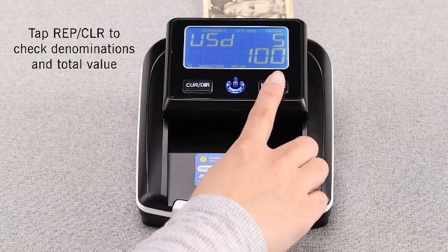 Amazon.com: Portable Counterfeit Bill Detector US Dollar & Euro