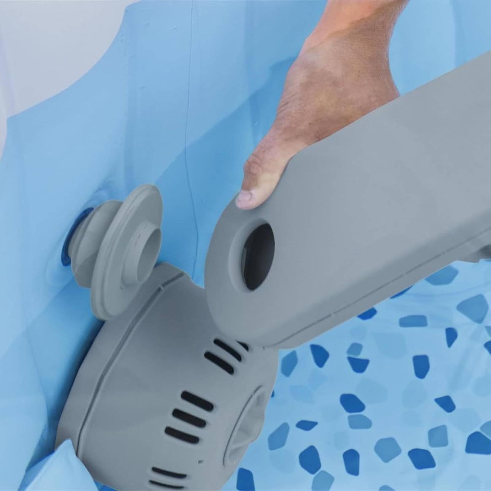 Spa Lampada Cascata LED Accessorio per Vasca Idromassaggio Illuminazione Impermeabile Plastica Montaggio Facile Adatta a Tempo Libero Relax Serale Uso Singolo