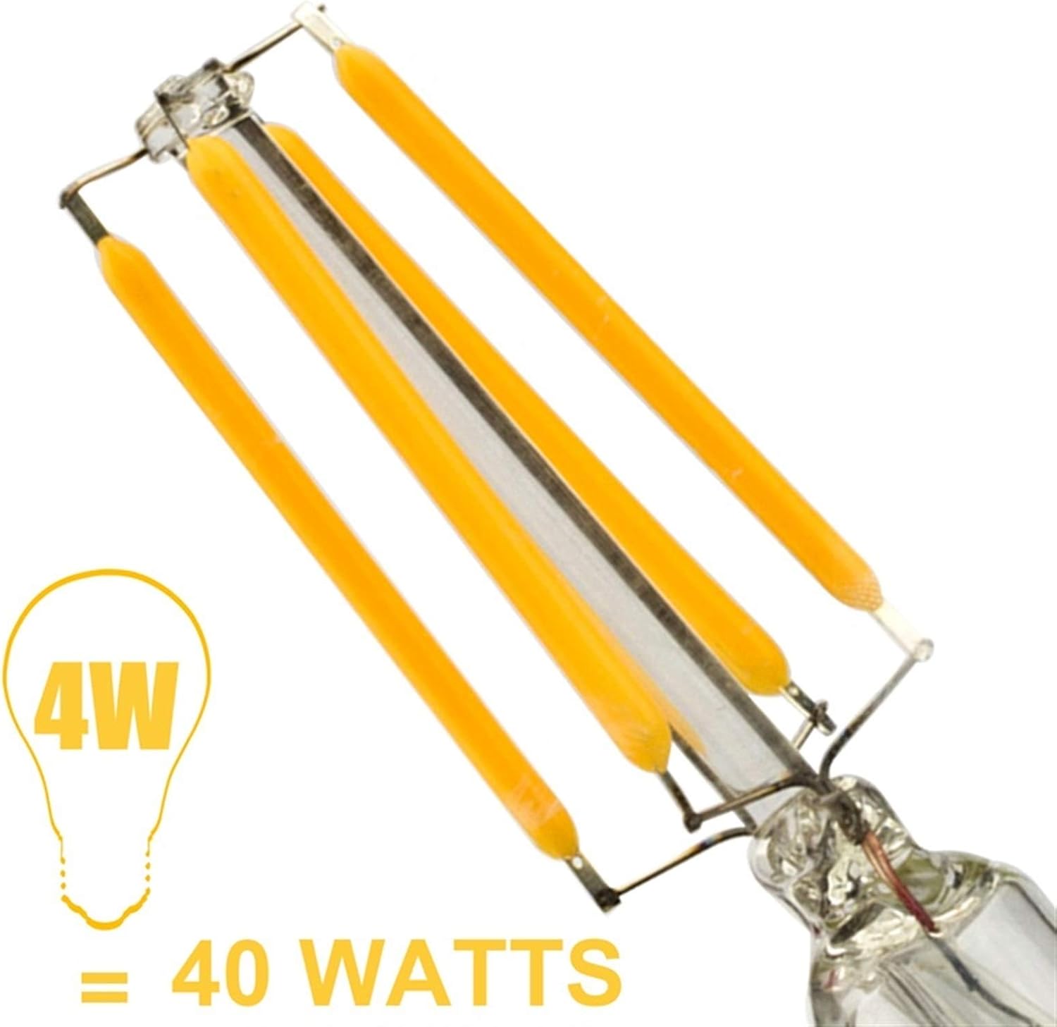 Low Voltage 24V Vintage Led Filament Bulb A60 E27 36V 4W Warm Light 2700k 12V Antique Bulb for RV Camper Marine,Solar Power Light and Off Grid AC/DC12-36V 2-Pack