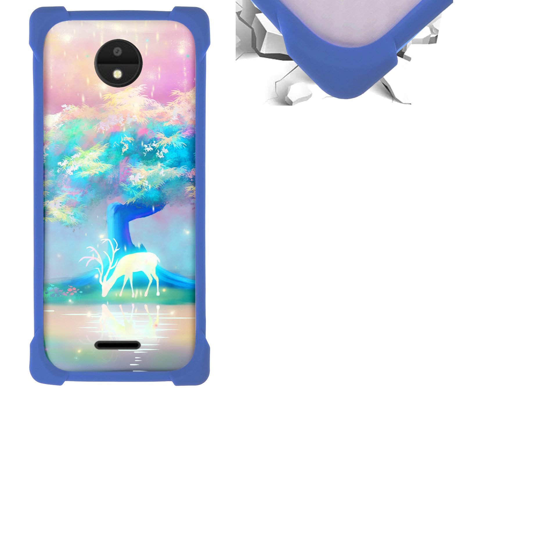 Cover per Orange Neva Sparkle Custodia Compatibile con