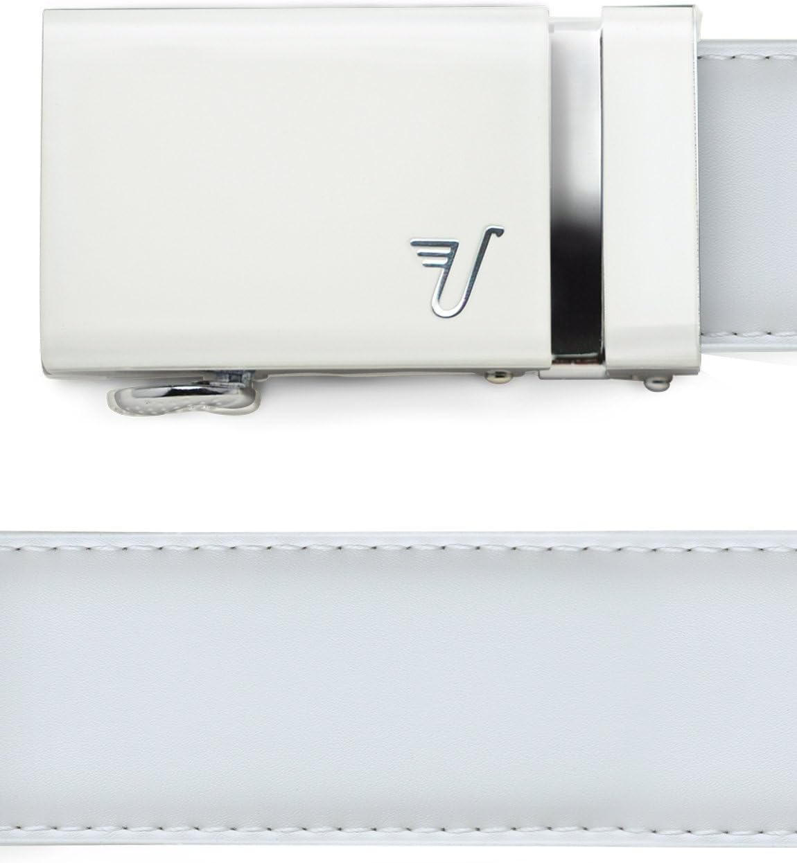 Mission Belt Men's Leather Ratchet Belt, 40mm Solid Collection - Image 3