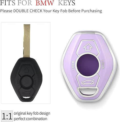 Miniatura 2 de OFFCURVE Funda especial para llavero BMW, soporte especial para llavero BMW 3 5 7 Series M3 M5 M6 X3 X5 Z3 Z4 Z8 E Series E38 E39 E46 Z3Z4 E83 E53,