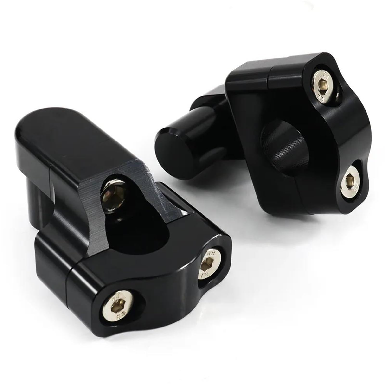 Rehausseurs De Guidon Déportés 22mm - Pour Yamaha FZ1, Fazer, FZ6R, TDM (surélévation 30mm)
