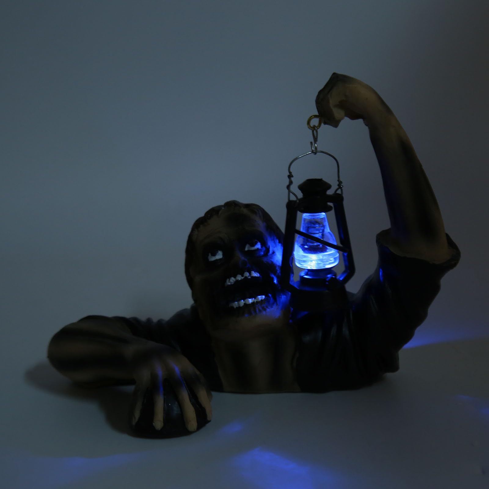 LED Halloween Décoration Zombie hurlant d'horreur