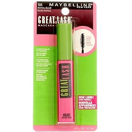 Maybelline Great Lash Mascara, Royal Blue (6 Mascaras)