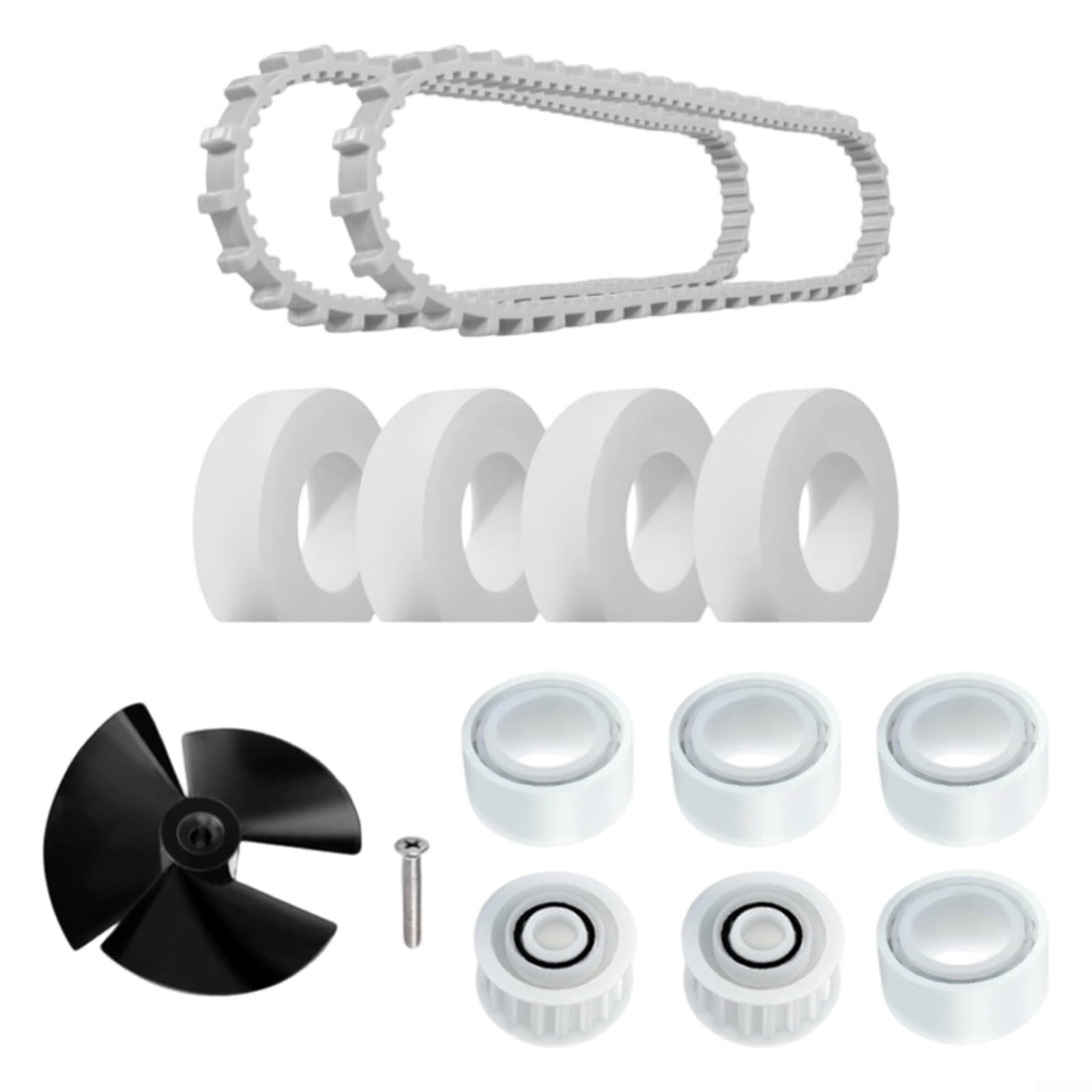 9995266-R1 998506-r2 6101611-r4 3884997-R6 Kit de poulie à courroie pour nettoyeur de piscine Dolphin N CC Plus M200 M400 M500 DX6 pour PREMIER pour Active Wave pour PROWLER