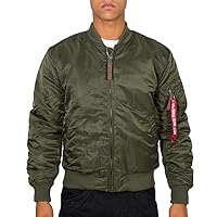 Alpha Industries MA-1 VF 59 Giacca bomber da Uomo Dark Green
