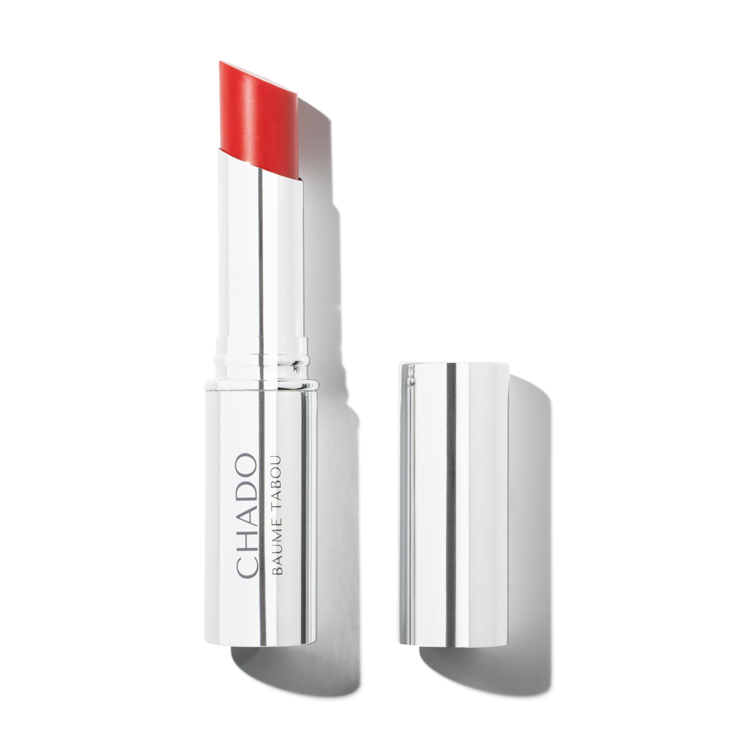 CHADO COSMETICS Baume Tabou - Tinted Lip Balm: Moisturizing & Repairing with a Touch of Red