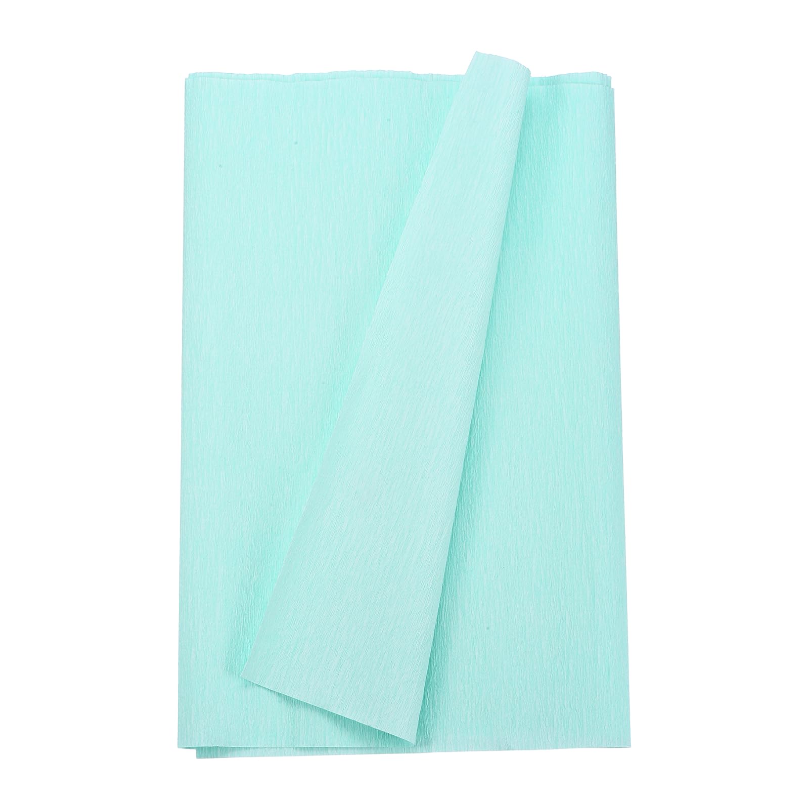 sourcing map Crepe Paper Roll 8.2ft Long 13 Inch Wide, Light Blue