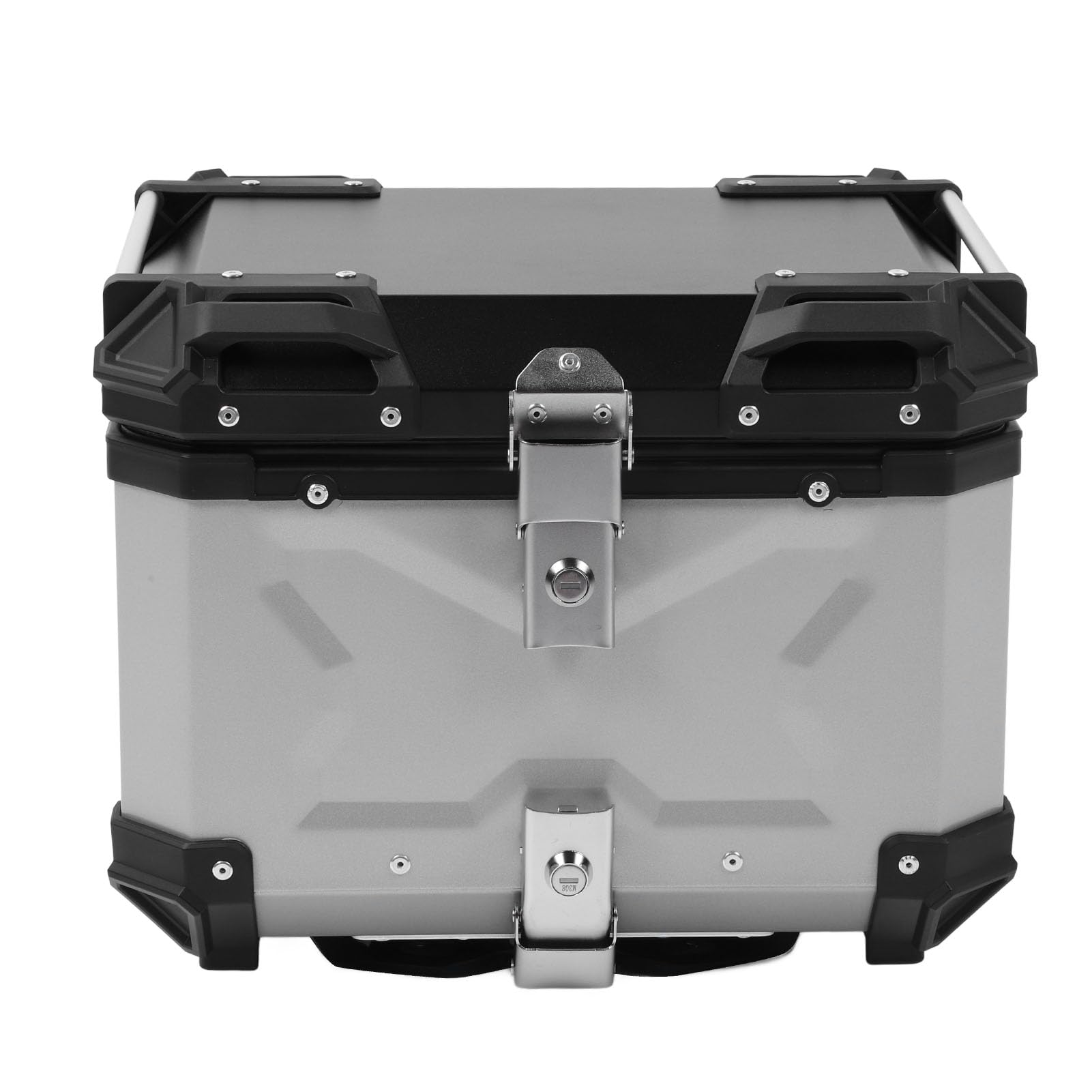 SEAFRONT Aluminiowy Kuferek Motocyklowy, 45L (SILVER)