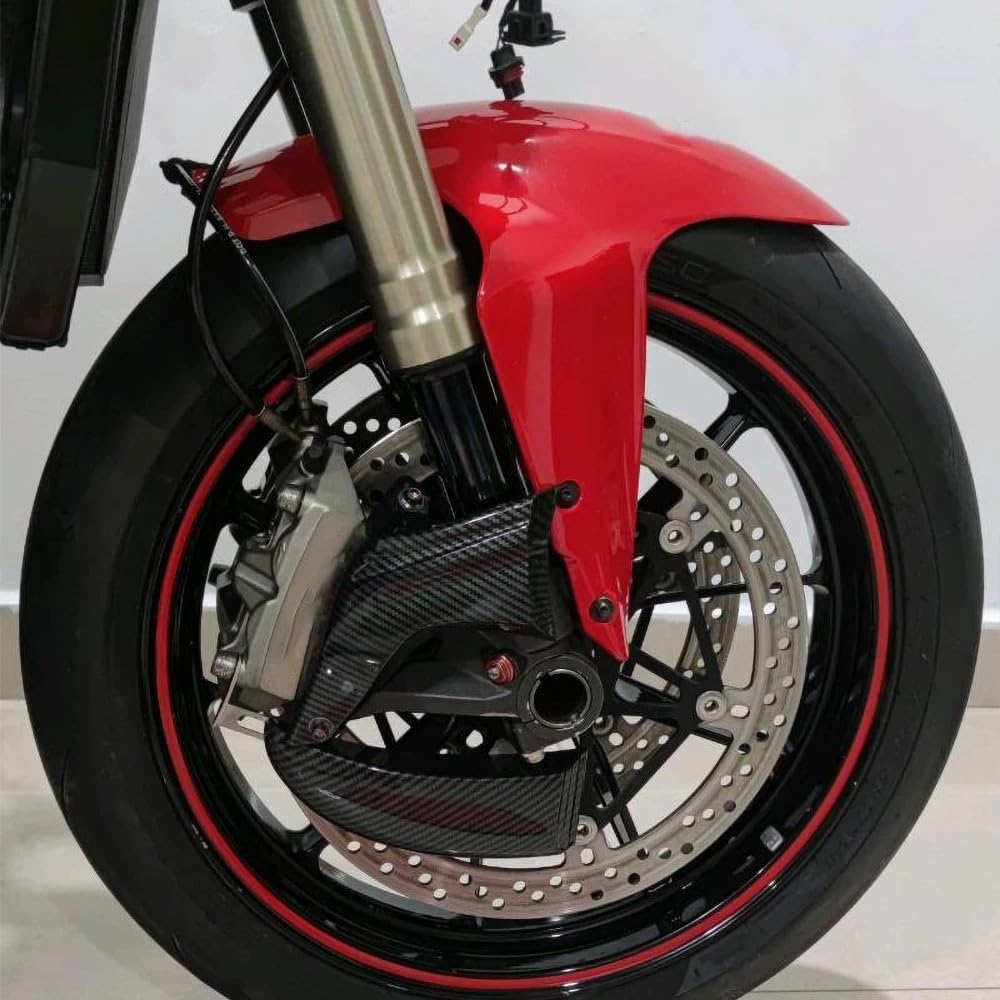 Conducto de aire Conducto Aire Freno Delantero Para TMAX530 560 DX SX | Kit de montaje de enfriador de pinza de freno, conductos de aire de refrigeración de disco delantero de motocicleta