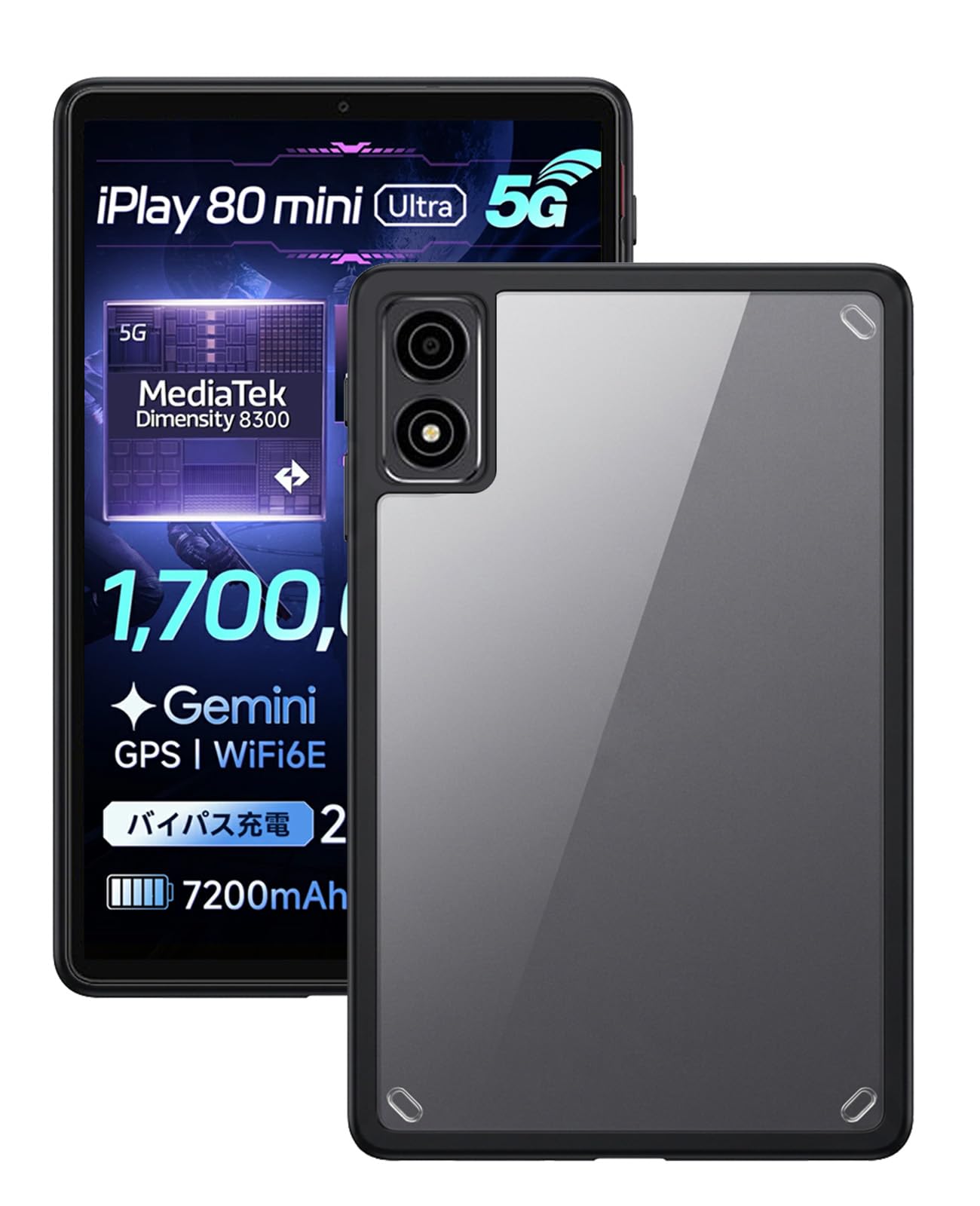 Amazon.co.jp: ALLDOCUBE iPlay 80 mini Ultra 用 ケース 8.8インチ