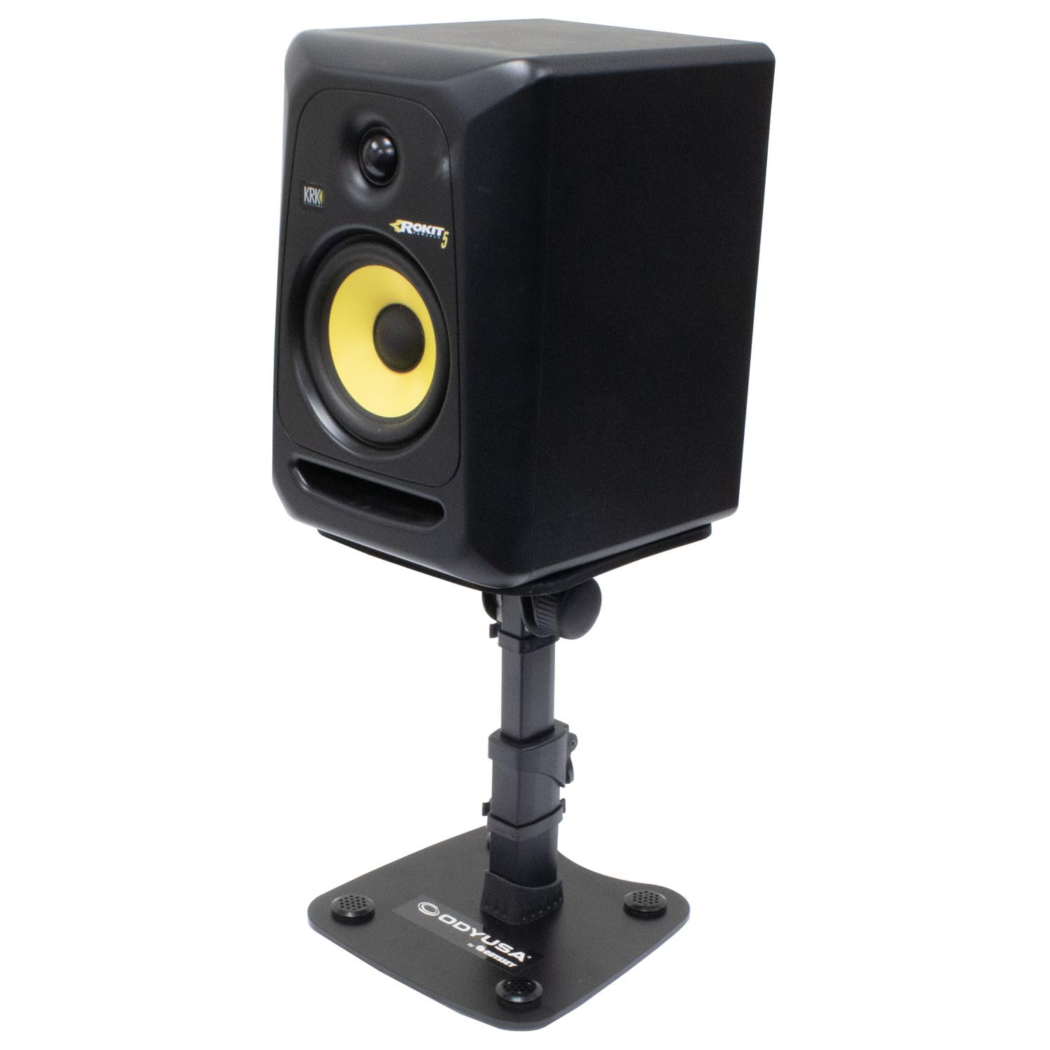Odyssey Tilt-able Speaker Monitor Stands with Flat Surface Base (Pair)